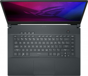 Ноутбук ASUS. ASUS ROG GU502LU-HN101T Zephyrus XMAS 15.6"(1920x1080 (матовый, 144Hz) IPS)/Intel Core i7 10750H(2.6Ghz)/16384Mb/512SSDGb/noDVD/Ext:nVidia GeForce GTX1660Ti(6144Mb)/BT/WiFi/war 1y/1.9kg/Prism Gray/W10