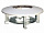 Внутрипотолочный кронштейн, белый, для купольных камер, алюминий и пластик, Φ210×90мм DS-1227ZJ