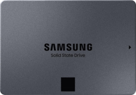 Твердотельный накопитель Samsung. Samsung SSD 1TB 870 QVO, V-NAND 4-bit MLC, MKX, 2.5" SATA 6Gb/s, R560/W530, IOPs R98000/W88000 MZ-77Q1T0BW