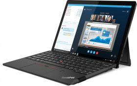 Ноутбук Lenovo. Lenovo X12 Detachable G1 T 12.3FHD_AR/AS_400N_MT_SRGB_G/ CORE_I7-1160G7_2.1G_4C_MB/ 16GB(2X64GX64)_LP4X_4266/ 512GB_SSD_M.2_2242_G3_TLC/ / INTEGRATED_IRIS_XE_GRAPHICS/ INTEL_AX201_2X2AX+BT_VPRO_MB/ NO_WIRELESS_WAN/ / REAR_8M_HD_CAMERA_NO_M