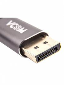 Кабель-адаптер USB 3.1 Type-Cm --> DP(m) 4K@60Hz, 1.8m , Aluminium Shell,VCOM <CU422MC-1.8M>