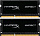 Память оперативная Kingston. Kingston SODIMM  8GB 1866MHz DDR3L CL11  (Kit of 2) 1.35V HyperX Impact Black HX318LS11IBK2/8