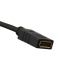 Кабель-переходник HDMI(M) +USB---> DP(F) 0.15m  4K*30Hz VCOM<CG599>