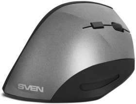 Беспроводная мышь SVEN RX-580SW серая  (бесш. кл.2,4 GHz, 5+1кл. 800-1600DPI, Soft Touch, цв. карт.) Sven. Беспроводная мышь SVEN RX-580SW серая  (бесш. кл.2,4 GHz, 5+1кл. 800-1600DPI, Soft Touch, цв. карт.)