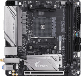 Материнская плата Gigabyte. B450 I AORUS PRO WIFI B450 I AORUS PRO WIFI