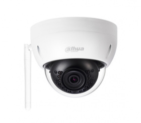 Видеокамера IP Купольная WI-FI 1,3MP;1/3" 1,3MP CMOS; фикс. объектив: 2,8мм; сжатие: H.264/MJPEG; ра DH-IPC-HDBW1120EP-W-0280B
