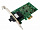 Сетевой адаптер 100Base-FX с оптическим SC-разъемом для шины PCI Express DFE-560FX/A1A