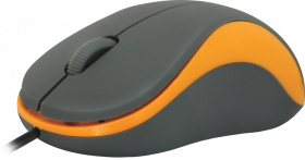 Defender Проводная оптическая мышь Accura MS-970 серый+оранжевый,3кнопки,1000