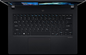 Ноутбук Acer. Acer TravelMate P6 TMP614-51T-G2-75NX  14"(1920x1080 (матовый) IPS)/Touch/Intel Core i7 10510U(1.8Ghz)/16384Mb/512SSDGb/noDVD/Int:Intel HD/Cam/BT/WiFi/war 3y/1.1kg/Black/W10Pro