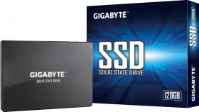 Твердотельный накопитель Gigabyte. GIGABYTE SSD 120GB, TLC, 2,5", SATAIII, R500/W380