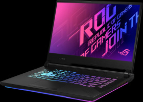 Ноутбук ASUS. ASUS ROG GL512LU-AZ232T +mouse+External Camera 15.6"(1920x1080 (матовый, 240Hz) IPS)/Intel Core i7 10750H(2.6Ghz)/16384Mb/512SSDGb/noDVD/Ext:nVidia GeForce GTX1660Ti(6144Mb)/BT/WiFi/war 1y/2.3kg/Original Black/W10