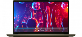 Ноутбук Lenovo. Lenovo Yoga Slim7 14IIL05 14"(1920x1080 IPS)/Intel Core i5 1035G4(1.1Ghz)/8192Mb/256SSDGb/noDVD/Int:Intel Iris Plus/Cam/BT/WiFi/60WHr/war 1y/1.4kg/green/W10
