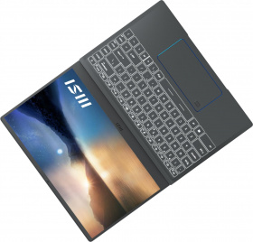 Ноутбук MSI. MSI Prestige 14 A11SCX-052RU 14"(3840x2160 IPS (матовый))/Intel Core i7 1185G7(3Ghz)/32768Mb/1024PCISSDGb/noDVD/Ext:nVidia GeForce GTX1650(4096Mb)/Cam/BT/WiFi/war 1y/1.29kg/Carbon Grey/W10