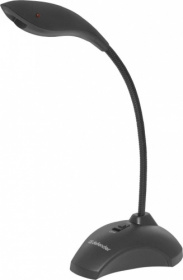 Defender Микрофон компьютерный MIC-115 черный, кабель 1,7 м 64115