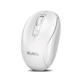 Беспроводная мышь SVEN RX-255W белая (2,4 GHz, 3+1кл. 800-1600DPI, цвет. картон) Sven. Беспроводная мышь SVEN RX-255W белая (2,4 GHz, 3+1кл. 800-1600DPI, цвет. картон)