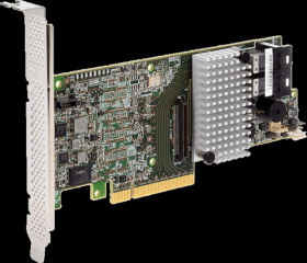 RAID контроллер Intel. Intel® RAID Controller RS3DC040 12Gb/s SAS, 6Gb/s SATA, LSI3108 ROC Mainstream Intelligent RAID 0,1,5,10,50,60 add-in card with x8 PCIe 3.0, 4 internal ports, MD2 Low Profile form factor. RS3DC040 934644