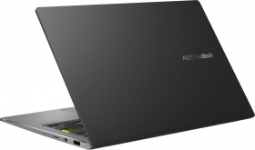 Ноутбук ASUS. ASUS S333JA-EG009T 13.3"(1920x1080 (матовый) IPS)/Intel Core i5 1035G1(1Ghz)/8192Mb/512SSDGb/noDVD/Ext:Intel UHD Graphics/Cam/BT/WiFi/war 1y/1.2kg/Indie Black/W10 + Support NumberPad /