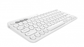 Клавиатура Logitech. Logitech Keyboard K380 Dark Offwhite Wireless Bluetooth RTL, Multi-Device