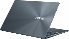 Ноутбук ASUS. ASUS UX435EG-A5049T 14"(1920x1080 (матовый) IPS)/Intel Core i5 1135G7(2.4Ghz)/8192Mb/512PCISSDGb/noDVD/Ext:nVidia GeForce MX450(2048Mb)/Cam/BT/WiFi/war 1y/1.19kg/Pine Grey/W10 + NumberPad /