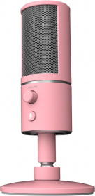 Микрофон Razer Seiren X Quartz. Razer Seiren X  Quartz - Desktop Cardioid Condenser Microphone - FRML Packaging