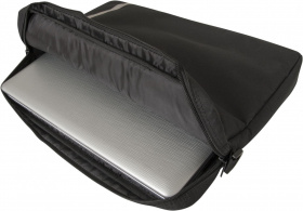 Defender Сумка для ноутбука Shiny 15''-16" черный, светоотражающая полоса