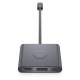 Адаптер - USB-C/HDMI/DP с функцией зарядки Dell. Dell Adapter USB-C/HDMI/DP w Power Delivery