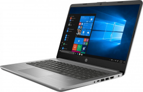 Ноутбук HP. HP 340S G7 14"(1920x1080)/Intel Core i7 1065G7(1.3Ghz)/8192Mb/512SSDGb/noDVD/Int:Intel UHD Graphics/41WHr/war 1y/1.47kg/Asteroid Silver/W10Pro