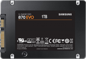 Твердотельный накопитель Samsung. Samsung SSD 1TB 870 EVO, V-NAND 3-ише MLC, MGX, 2.5'' SATA 6Gb/s, R560/W530, IOPs 98000/88000