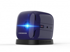 Портативный проектор CINEMOOD Storyteller ,  CNMD0016VI violet 32GB 6 мес подписки IVI. Portable projector CINEMOOD Storyteller  ,CNMD0016VI violet 32GB 6 мес подписки IVI