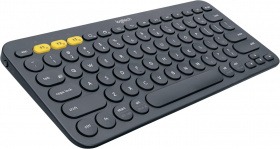 Клавиатура Logitech. Logitech Keyboard K380 Dark Grey Wireless Bluetooth RTL, Multi-Device