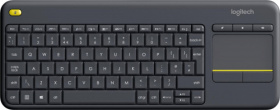 Клавиатура Logitech. Logitech Keyboard K400 Wireless Touch Plus RTL, USB 920-007147