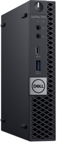 Персональный компьютер Dell OptiPlex 7080. Dell Optiplex 7080 MFF Intel Core i7 10700T(2.0Ghz)/16GB/SSD 512GB/AMD RX 640 (4GB)/WiFi+BT/Keyb+mice/Win 10 Pro/TPM/3y NBD 7080-5191