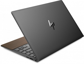 Ноутбук HP. HP Envy 13-ba1010ur 13.3"(1920x1080 IPS)/Intel Core i5 1135G7(2.4Ghz)/8192Mb/512PCISSDGb/noDVD/Int:Intel Iris Xe  /Cam/WiFi/51WHr/war 1y/Nightfall Black - wood/W10 + Fingerprint reader