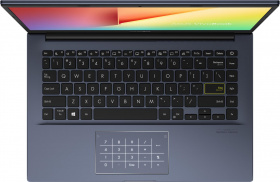 Ноутбук ASUS. ASUS X413JA-EB316T +mouse 14"(1920x1080 (матовый) IPS)/Intel Core i5 1035G1(1Ghz)/8192Mb/256SSDGb/noDVD/Int:Intel UHD Graphics/Cam/BT/WiFi/war 1y/1.4kg/Bespoke Black/W10 + Support NumberPad /