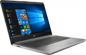 Ноутбук HP. HP 340S G7 14"(1920x1080)/Intel Core i7 1065G7(1.3Ghz)/8192Mb/256SSDGb/noDVD/Int:Intel UHD Graphics/41WHr/war 1y/1.47kg/Asteroid Silver/W10Pro