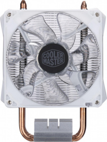 Кулер для процессора Cooler Master. Cooler Master Hyper H410R White Edition, 600-2000 RPM, 100W, 4-pin, Full Socket Support