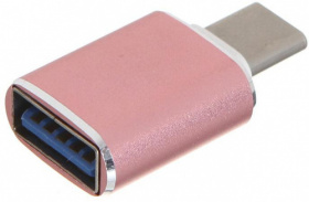 GCR Переходник USB Type C на USB 3.0, M/AF, розовый, GCR-52300 Greenconnect. GCR Переходник USB Type C на USB 3.0, M/AF, розовый, GCR-52300 GCR-52300
