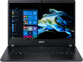Ноутбук Acer. Acer TravelMate P6 TMP614-51-G2-75J4  14"(1920x1080 (матовый) IPS)/Intel Core i7 10510U(1.8Ghz)/8192Mb/256SSDGb/noDVD/Int:Intel HD/Cam/BT/WiFi/war 3y/1.1kg/Black/W10Pro