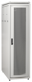 ITK Шкаф сетевой 19" LINEA N 47U 600х1000 мм металлические двери серый LN35-47U61-MM
