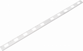 Органайзер кабельный вертикальный, 33U, для шкафов серии TFI, Ш75хВ1360хГ20мм, металлический, с креп TLK-OV75-33U-I-BK