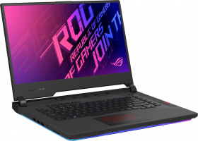 Ноутбук ASUS. ASUS ROG G532LWS-AZ155 XMAS XMAS 15.6"(1920x1080 (матовый, 240Hz) IPS)/Intel Core i7 10875H(2.3Ghz)/16384Mb/2x512SSDGb/noDVD/Ext:nVidia GeForce RTX2070 Super(8192Mb)/BT/WiFi/war 1y/2.3kg/Black/DOS + NumberPad