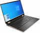 Ноутбук HP. HP Spectre 15x360 15-eb0043ur 15.6"(3840x2160 OLED)/Touch/Intel Core i7 10750H(2.6Ghz)/16384Mb/2TbPCISSDGb/noDVD/Ext:GeForce GTX 1650Ti(4096Mb)/Cam/WiFi/72.9WHr/war 1y/Nightfall black/W10