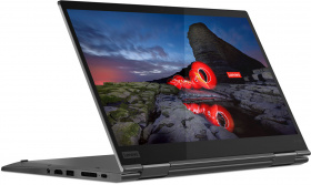 Ноутбук Lenovo. Lenovo ThinkPad X1 Yoga G5 T 14.0 FHD_AR/AS_400N_MT_N_72% /CORE_I5-10210U_1.6G_4C_MB /8GB(4X16GX32)_LP3_2133 /256GB_SSD_M.2_2280_NVME_TLC_OP / /INTEGRATED_GRAPHICS /FIBOCOM_L850-GL_4G_LTE_CAT9 /FINGERPRINT_READER /IR&HD_CAMERA_W/MIC /BKLT_