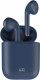 Наушники GAL. Наушники беспроводные GAL TW-3500, цвет темно-синий матовый