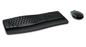 Комплект (клавиатура + мышь) Microsoft. Microsoft Wireless Sculpt Comfort Desktop, Black