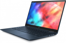 Ноутбук HP. HP Elite Dragonfly x360 13.3"(1920x1080)/Touch/Intel Core i7 8665U(1.9Ghz)/16384Mb/512SSD+32 OptaneGb/noDVD/Int:Intel HD Graphics 620/LTE/3G/56WHr/war 3y/1.1kg/blue/W10Pro + 1000 nit Sure View+Sleve