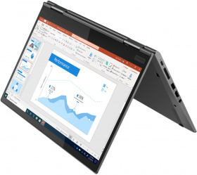 Ноутбук Lenovo. Lenovo ThinkPad X1 Yoga G5 T 14.0 FHD_AR/AS_400N_MT_N_72% /CORE_I5-10210U_1.6G_4C_MB /8GB(4X16GX32)_LP3_2133 /256GB_SSD_M.2_2280_NVME_TLC_OP / /INTEGRATED_GRAPHICS /FIBOCOM_L850-GL_4G_LTE_CAT9 /FINGERPRINT_READER /IR&HD_CAMERA_W/MIC /BKLT_