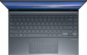 Ноутбук ASUS. ASUS UX425EA-BM025T +bag+cable XMAS 14"(1920x1080 (матовый) IPS)/Intel Core i3 1115G4(3Ghz)/8192Mb/256SSDGb/noDVD/Int:Intel UHD Graphics/Cam/BT/WiFi/war 1y/1.17kg/Pine Grey/W10 + NumberPad