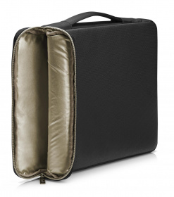 чехол HP. HP 14 Blk/Gold Carry Sleeve