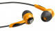 Defender Наушники вставки Basic 604 черный + оранжевый